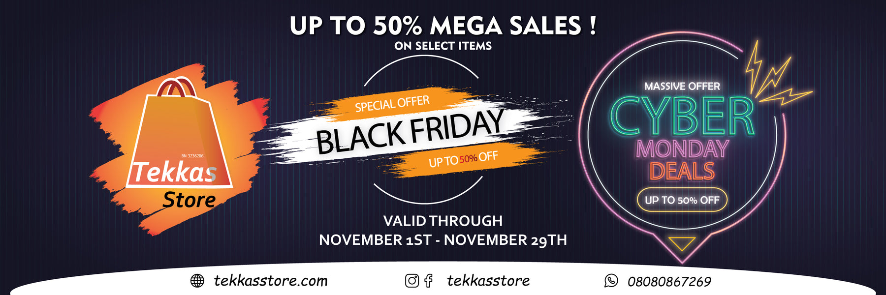 Black Friday, Cyber Monday and Christmas 2021 Sale Info