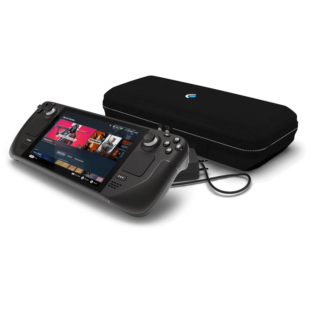 Image of a handheld gaming device