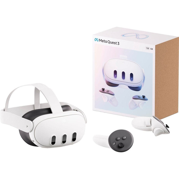 Meta - Quest 3 Breakthrough Mixed Reality Tekkas Store Virtual Reality Device 128GB Tekkas_Store