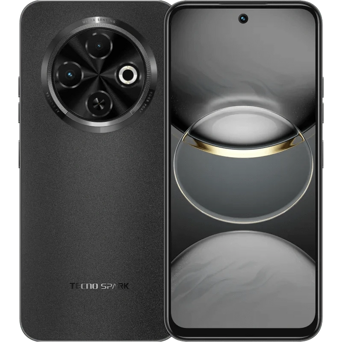 TECNO SPARK 30C 4GB RAM + 128GB ROM Tekkas Store Tecno Orbit Black / 4GB/128GB Tekkas_Store