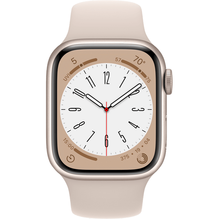 Apple Watch Series 8 Apple Apple Accessories 41mm / Starlight / GPS Tekkas_Store