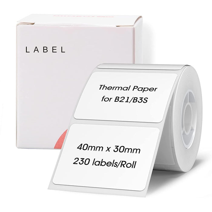 NIIMBOT 40mm x 30mm thermal label for B21 label maker Tekkas Store Smartphone Accessories Tekkas_Store