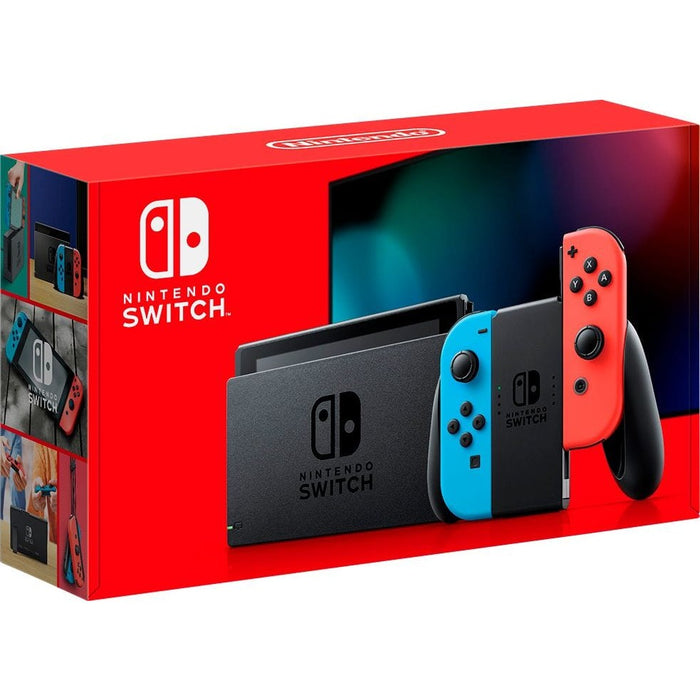 Nintendo - Switch 32GB Console Nintendo Nintendo Switch Neon Blue/Neon Red Tekkas_Store