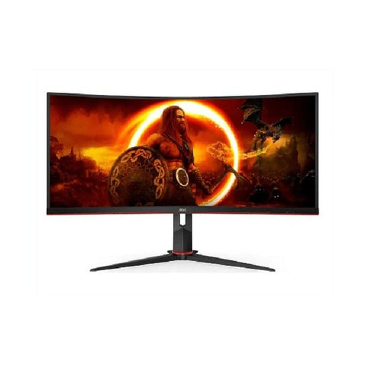 AOC Gaming 34" WQHD Curved Monitor – 180Hz HDR400 tekkas-store
