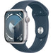 Apple Watch Series 9 - Aluminium Case Apple Apple Accessories 41mm / Storm Blue - Sport Band / GPS Tekkas_Store