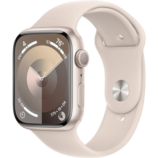 Apple Watch Series 9 - Aluminium Case Apple Apple Accessories 41mm / Starlight - Sport Band / GPS Tekkas_Store