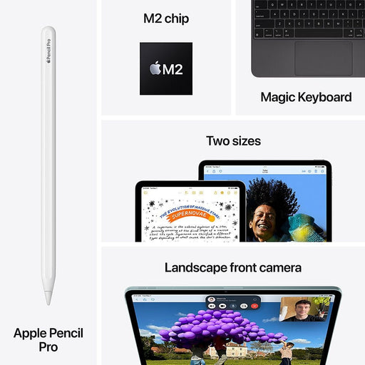 Apple - 11-Inch iPad Air 6th Gen M2 Chip (2024) Wi-Fi Only Apple Apple iPad Tekkas_Store
