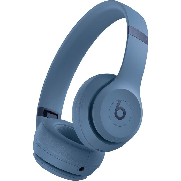 Beats by Dre - Beats Solo 4 Wireless On-Ear Headphones Apple Headphones Slate Blue Tekkas_Store