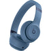Beats by Dre - Beats Solo 4 Wireless On-Ear Headphones Apple Headphones Slate Blue Tekkas_Store