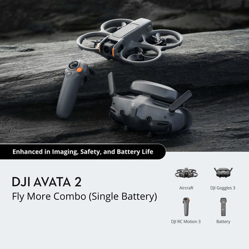 DJI AVATA 2 FLY MORE COMBO DJI Tekkas Store