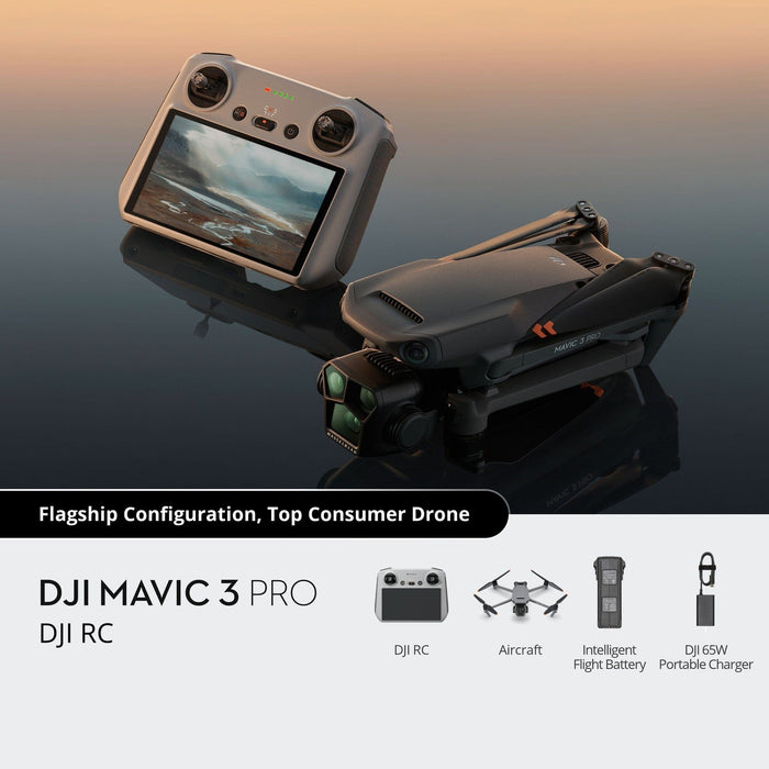 DJI MAVIC 3 PRO - DJI RC DJI Tekkas Store