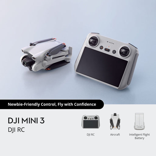 DJI MINI 3 DRONE - DJI RC DJI Tekkas Store