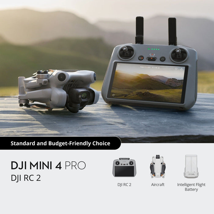 DJI MINI 4 PRO - DJI RC2 DJI Tekkas Store
