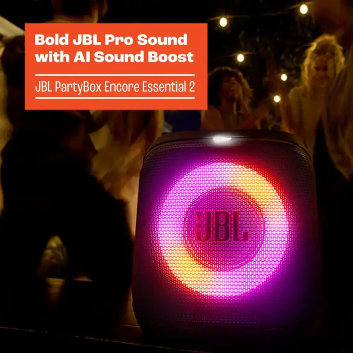 JBL PartyBox Encore 2 Speaker with Mic and Light Show tekkas-store