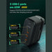 LDNIO - 65W 3-PORT GaN Charging Adapter with replaceable plugs (UK/EU/US) Tekkas Store Power Adapter Tekkas_Store