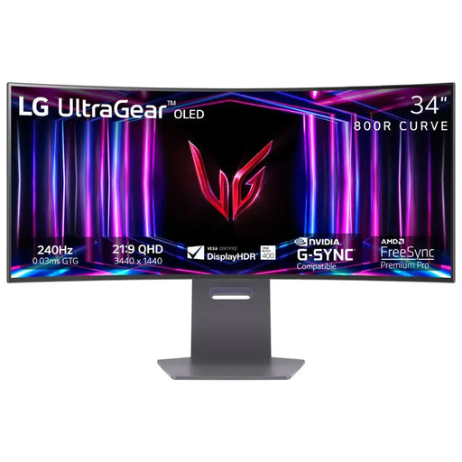 LG UltraGear 34" QHD Curved Gaming Monitor – 160Hz tekkas-store