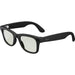 Ray-Ban Meta - Wayfarer Smart Glasses with Meta Ai, Audio, Photo, Video Compatibility - Clear to Green Transitions Lenses Ray-Ban Smart Glasses Matte Black Tekkas_Store