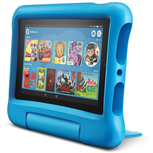 Amazon - Fire 7 Kids - 7" Tablet - ages 3-7 - 16GB Tekkas Store Tablet Computers Blue Tekkas_Store