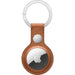 Apple - AirTag Leather Key Ring Apple Apple Accessories Brown Tekkas_Store
