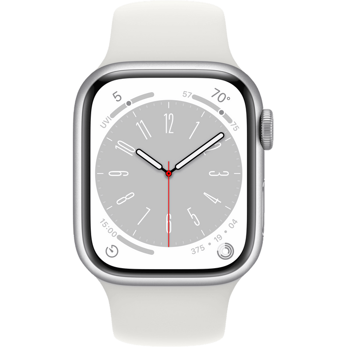 Apple Watch Series 8 Apple Apple Accessories 41mm / Silver / GPS Tekkas_Store