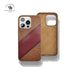 Franco Series Genuine Santa Barbara Leather Case for iPhone Tekkas Store Apple Accessories Brown / iPhone 13 Tekkas_Store