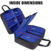 GamerTek Carrying Case Compatible with PS5 Console, DualSense Controllers, Cables Tekkas Store PS5 Accessories Tekkas_Store