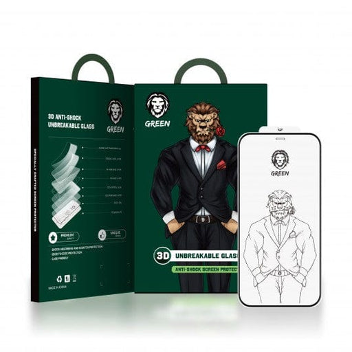 Green 3D Armor Edge Screen Protector for iPhone 11 & 12 Tekkas Store Apple Accessories Clear / iPhone 12 / 12 Pro Tekkas_Store