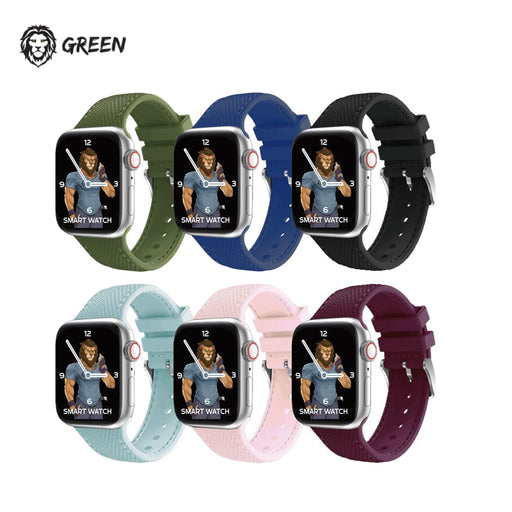 Greenlion Elite Silicone Strap for Apple Watch Tekkas Store Apple Accessories Tekkas_Store