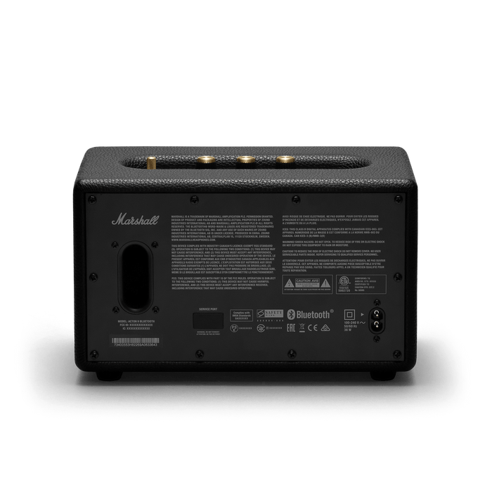Marshall - Acton II Bluetooth Speaker - Black Tekkas Store Speaker Tekkas_Store