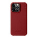 Melkco - Lai Chee Pattern Premium Leather Snap Cover Back Case Tekkas Store Apple Accessories Red / iPhone 13 Pro Tekkas_Store