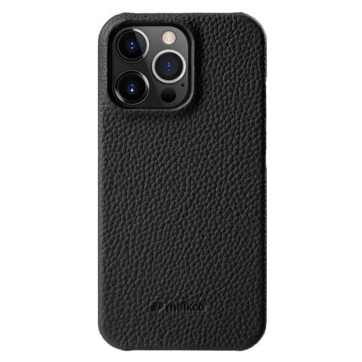 Melkco - Lai Chee Pattern Premium Leather Snap Cover Back Case Tekkas Store Apple Accessories Black / iPhone 13 Pro Tekkas_Store