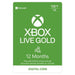 Microsoft - Xbox Live 12 Month Gold Membership [Digital] Tekkas Store Games Tekkas_Store