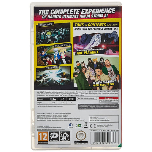 NARUTO SHIPPUDEN: Ultimate Ninja STORM 4 ROAD TO BORUTO - Nintendo Switch Nintendo Nintendo Switch Tekkas_Store