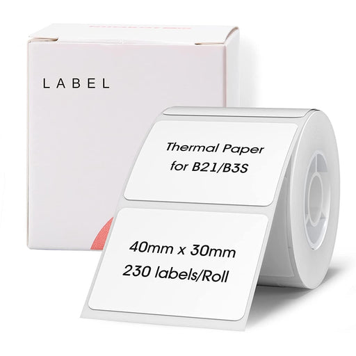 NIIMBOT 40mm x 30mm thermal label for B21 label maker Tekkas Store Smartphone Accessories Tekkas_Store