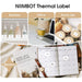 NIIMBOT 40mm x 30mm thermal label for B21 label maker Tekkas Store Smartphone Accessories Tekkas_Store