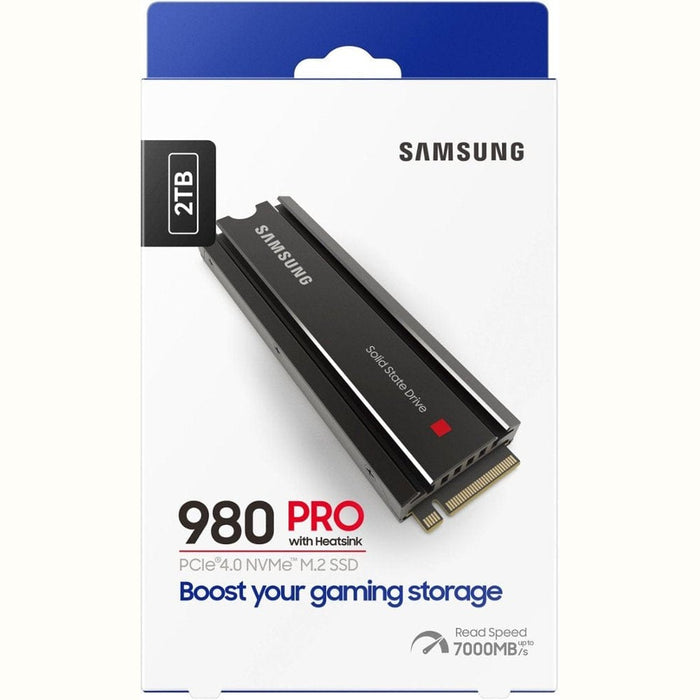 Samsung - 980 PRO Heatsink PCIe Gen 4.0 x4, NVMe 1.3c Internal Gaming SSD (Recommended for PS5) Tekkas Store Games 2000GB Tekkas_Store